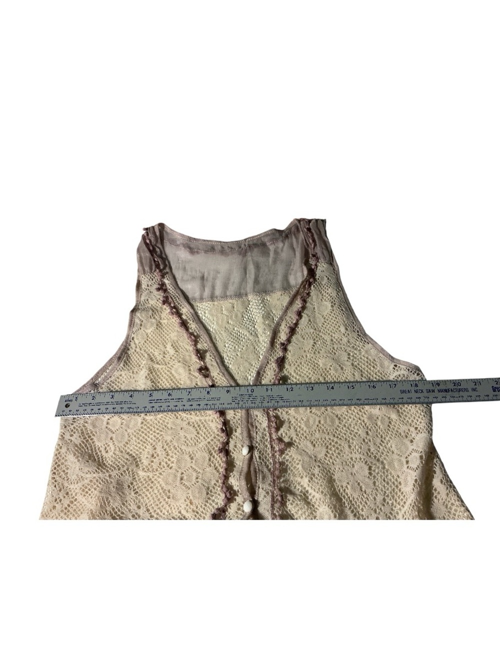 Pretty Angel Lace, Layers Vest - Picture 8 of 8